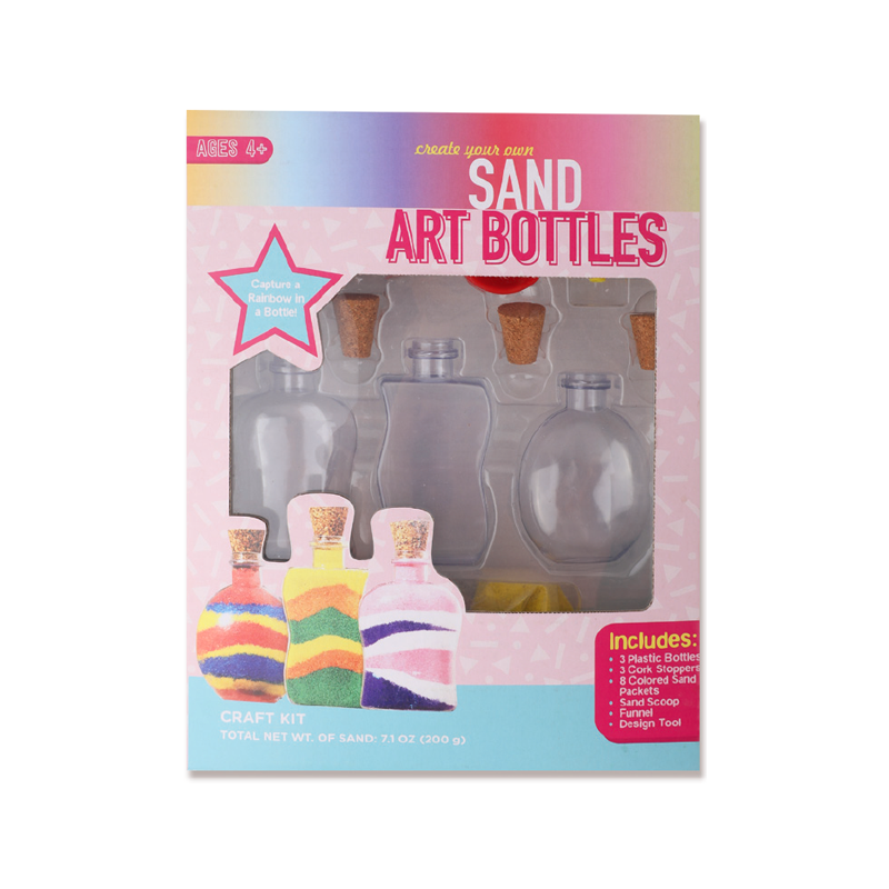 Sand Art Bottles Kids Creative Toy