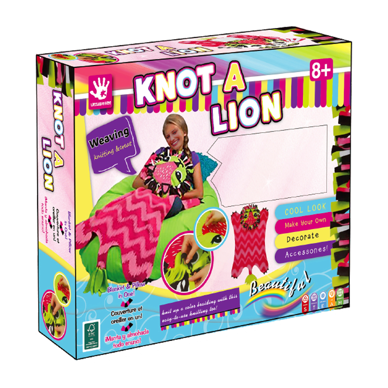Knot A Lion Knitting Toy Kit