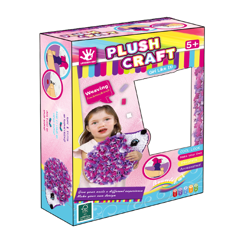 Plush Craft Knitting Toy Kit