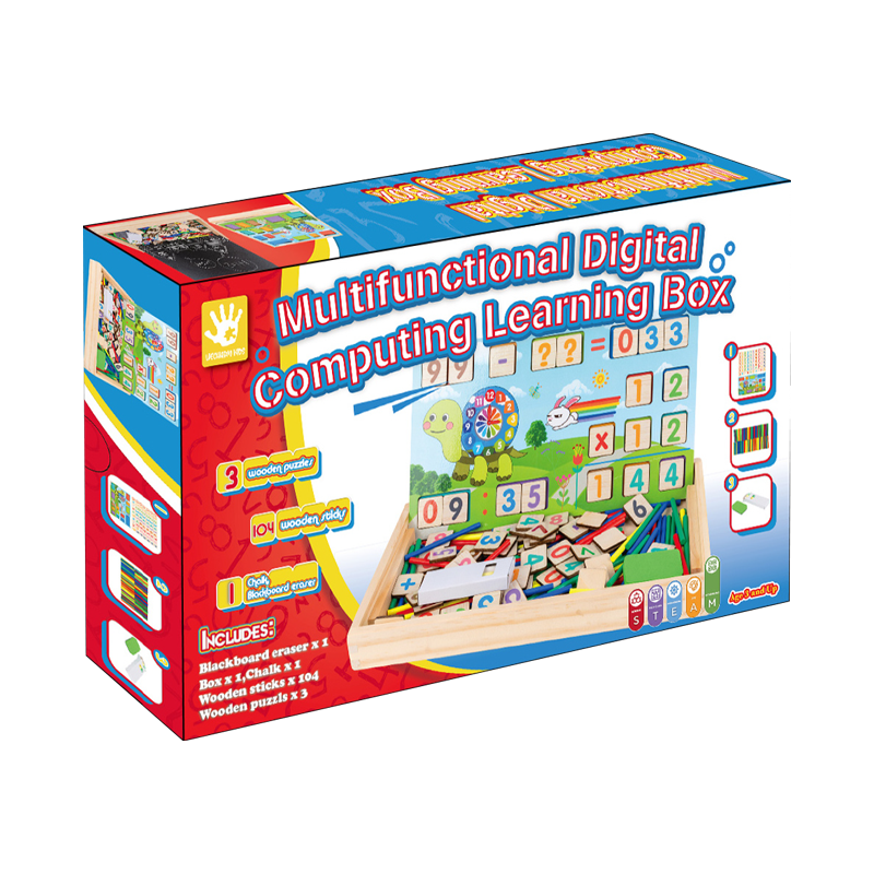 Multifunctional Digital Computing Learning Box Toy Kit