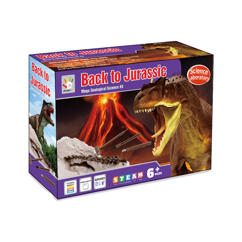 A magical adventure through time and space—Back to Jurassic Toy Kit unlocks terrific adventures