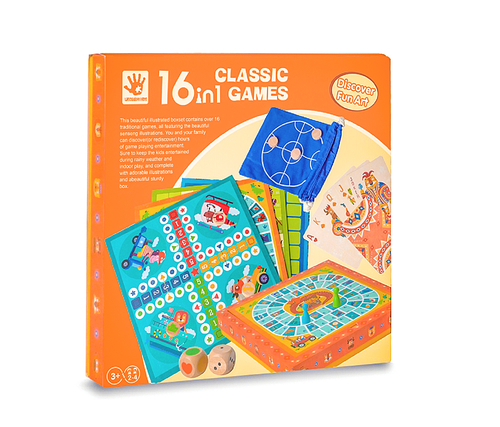 16 in 1 Classic Game Toy Kits