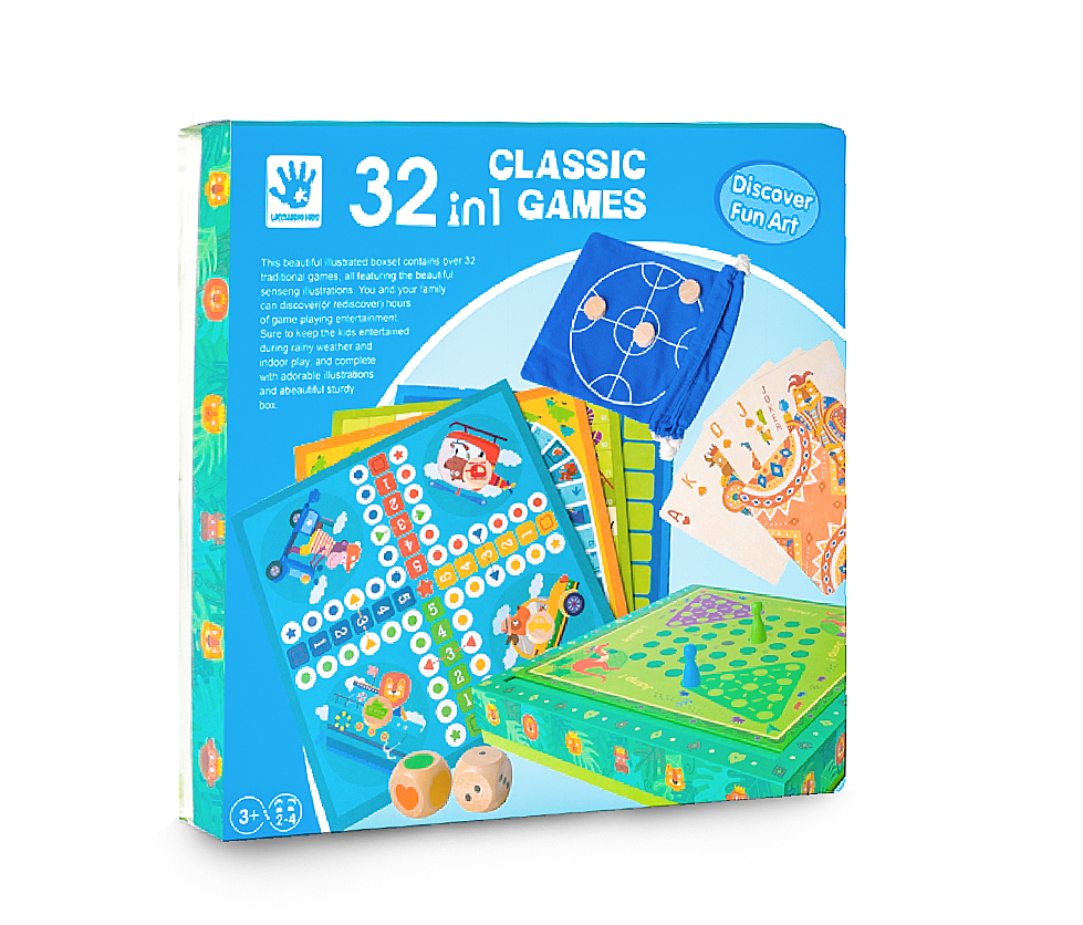 32 in 1 Classic Game Toy Kits