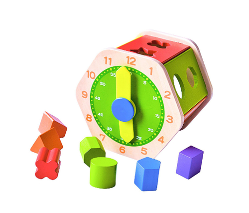 Six-Sided Puzzle Box Wood Toys