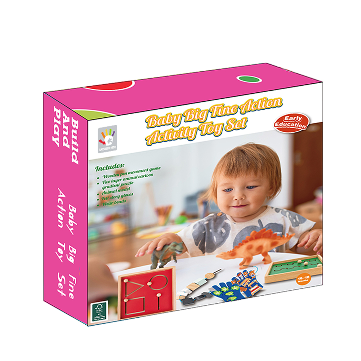 Baby Big Fine Action Activity Toy Set