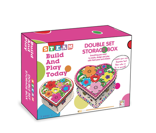 Double Set Storage Box Technology Toy Kit